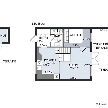 Semesterbostad Beautiful In Oer Maritime Village With Great Terraces And Prime Location